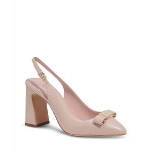 NEW KATE SPADE women's bowdie sling in pale vellum nappa